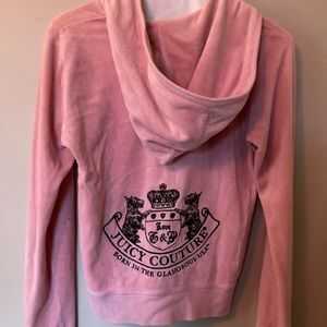 Juicy couture vintage pink track suit hoodie